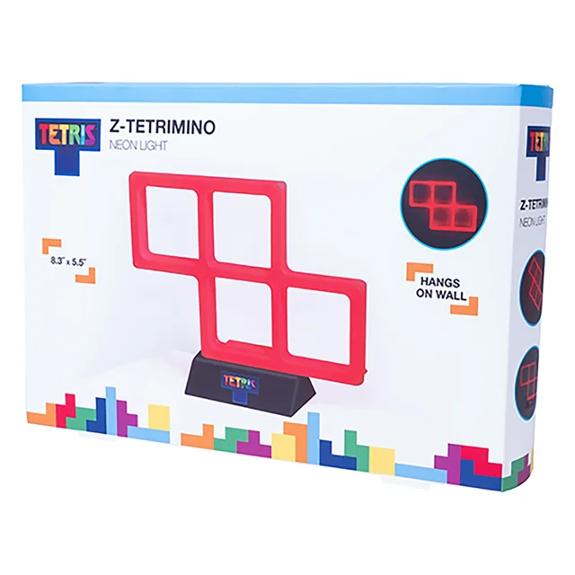 Tetris Neon Light Red