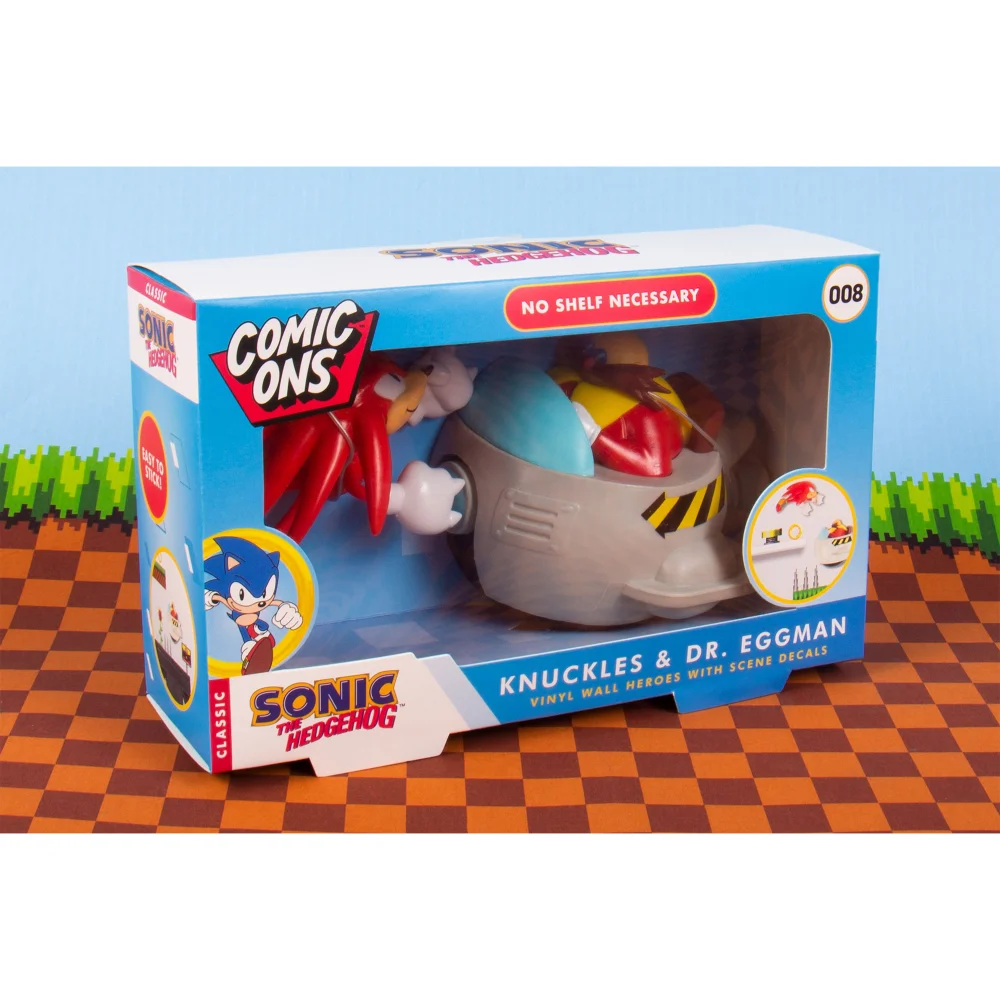 Knuckles and Dr Eggman Comic Ons Image 1