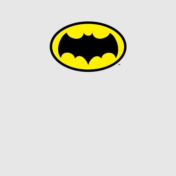 Batman '66 Vintage Emblem Men's T-Shirt - Grey