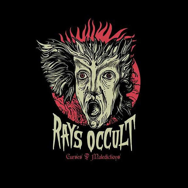 Ghostbusters Ray's Occult Curses And Maledictions Men's T-Shirt - Black