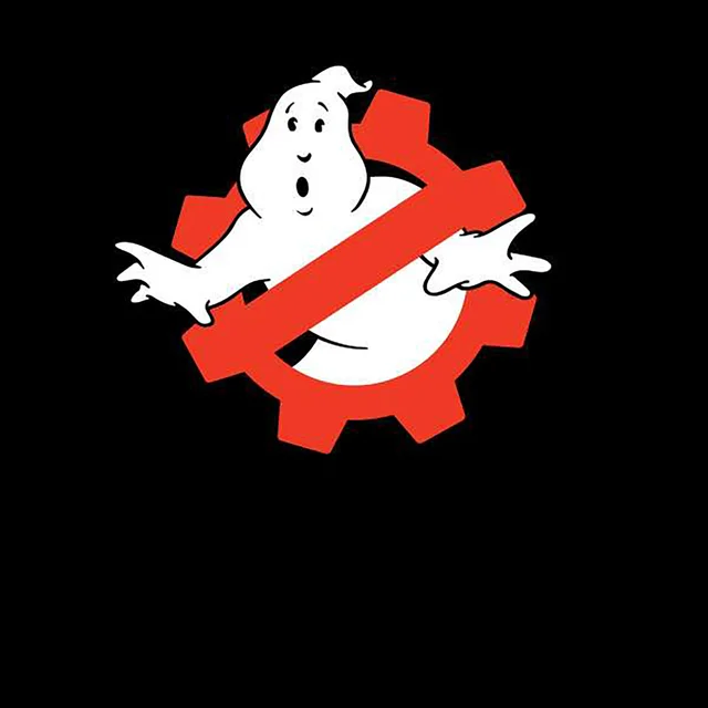 Ghostbusters GB Engineering Hoodie - Black