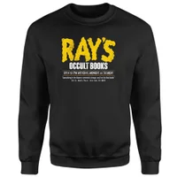 Ghostbusters Ray's Occult Books Sweatshirt - Black - undefined undefined