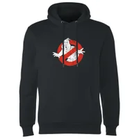 Ghostbusters Vintage Classic Logo Hoodie - Black - undefined undefined