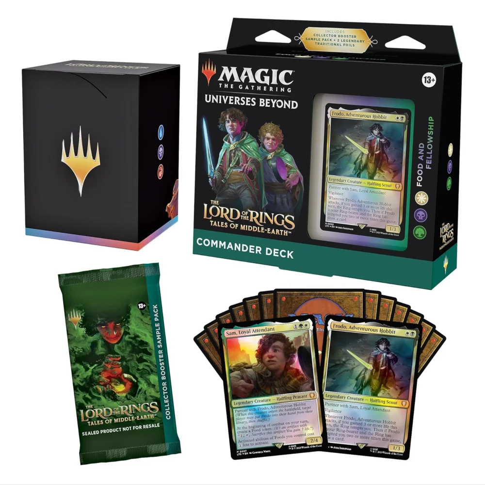 Magic: The Gathering The Lord Of The Rings: Tales Of Middle-Earth Food And Fellowship Commander Deck Image 1