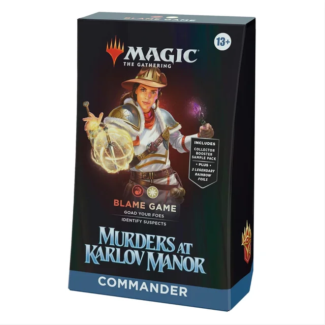 Magic: The Gathering Murders at Karlov Manor Blame Game Commander Deck