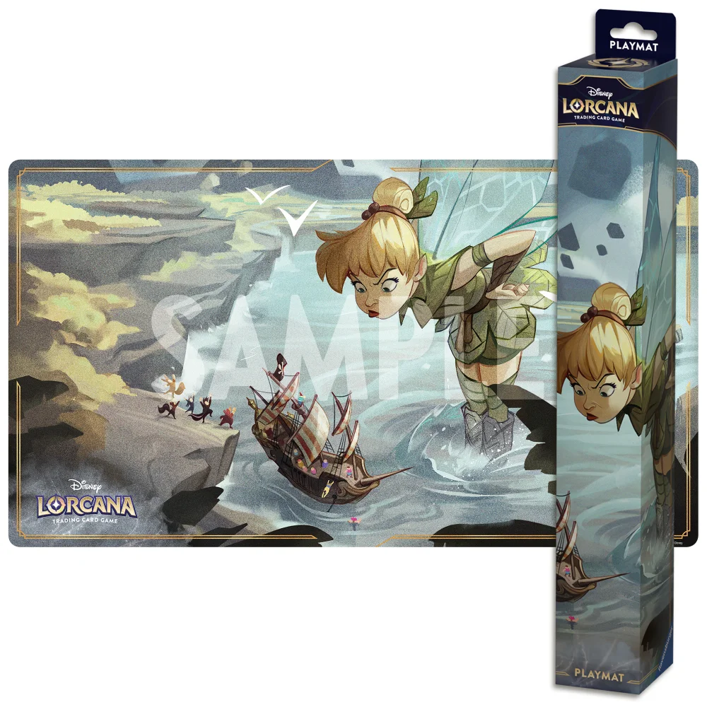 Disney Lorcana Tinkerbell Neoprene Playmat Image 1