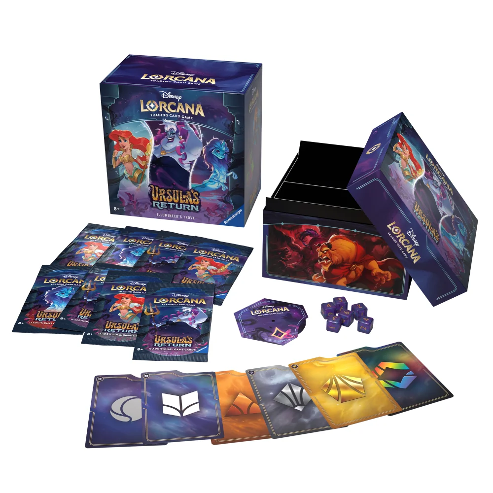 Disney Lorcana Trading Card Game Ursula's Return Ilumuneer's Trove Set Image 1