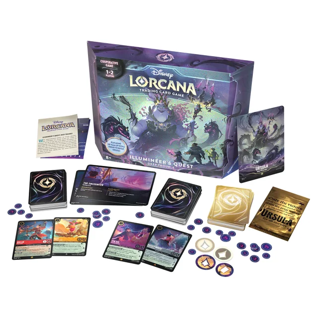 Disney Lorcana Trading Card Game Ursula's Return Gift Set "Deep Trouble"