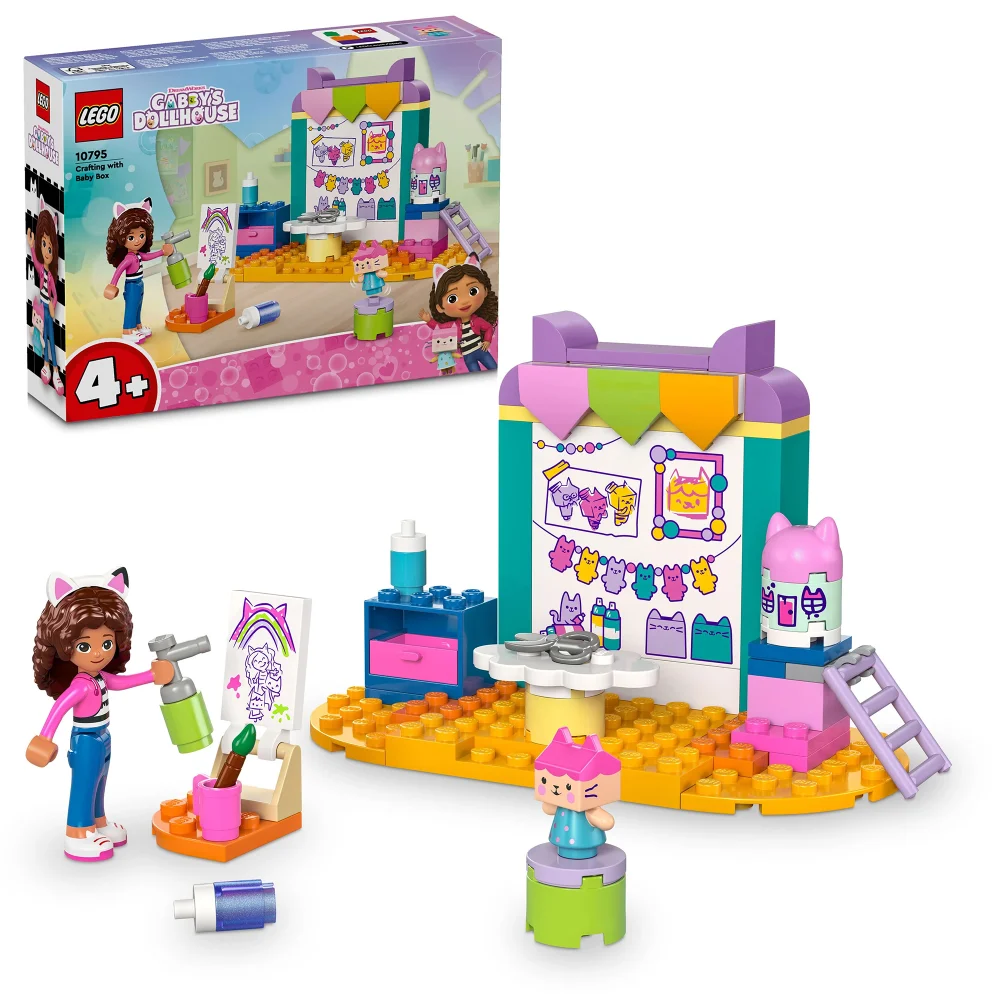 LEGO Gabby’s Dollhouse Crafting with Baby Box Toy Set 10795 Image 1