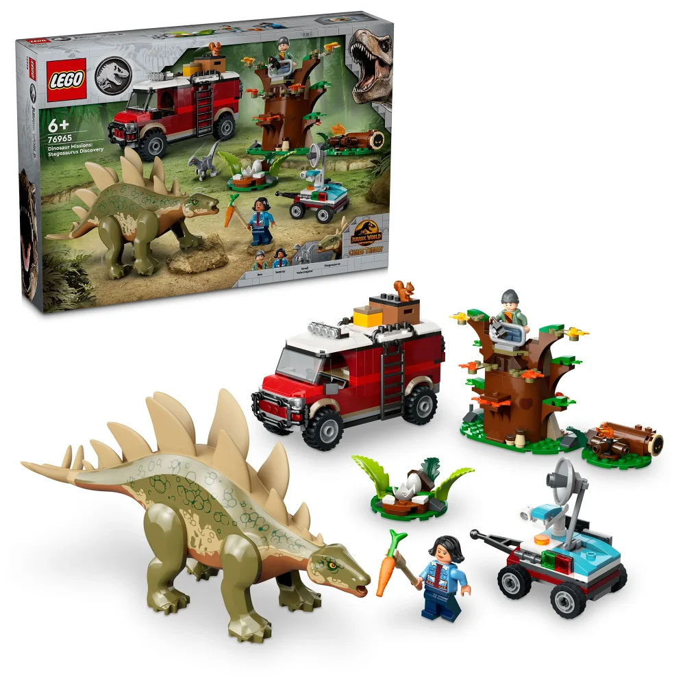 LEGO Jurassic World Dinosaur Missions: Stegosaurus Discovery 76965 Image 1