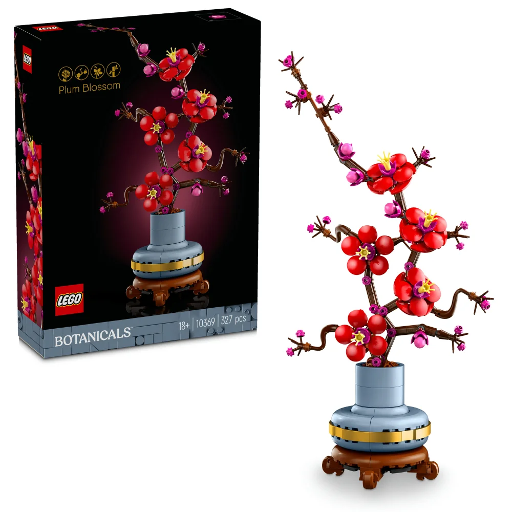 LEGO Botanicals Plum Blossom Flower Set for Adults 10369 Image 1