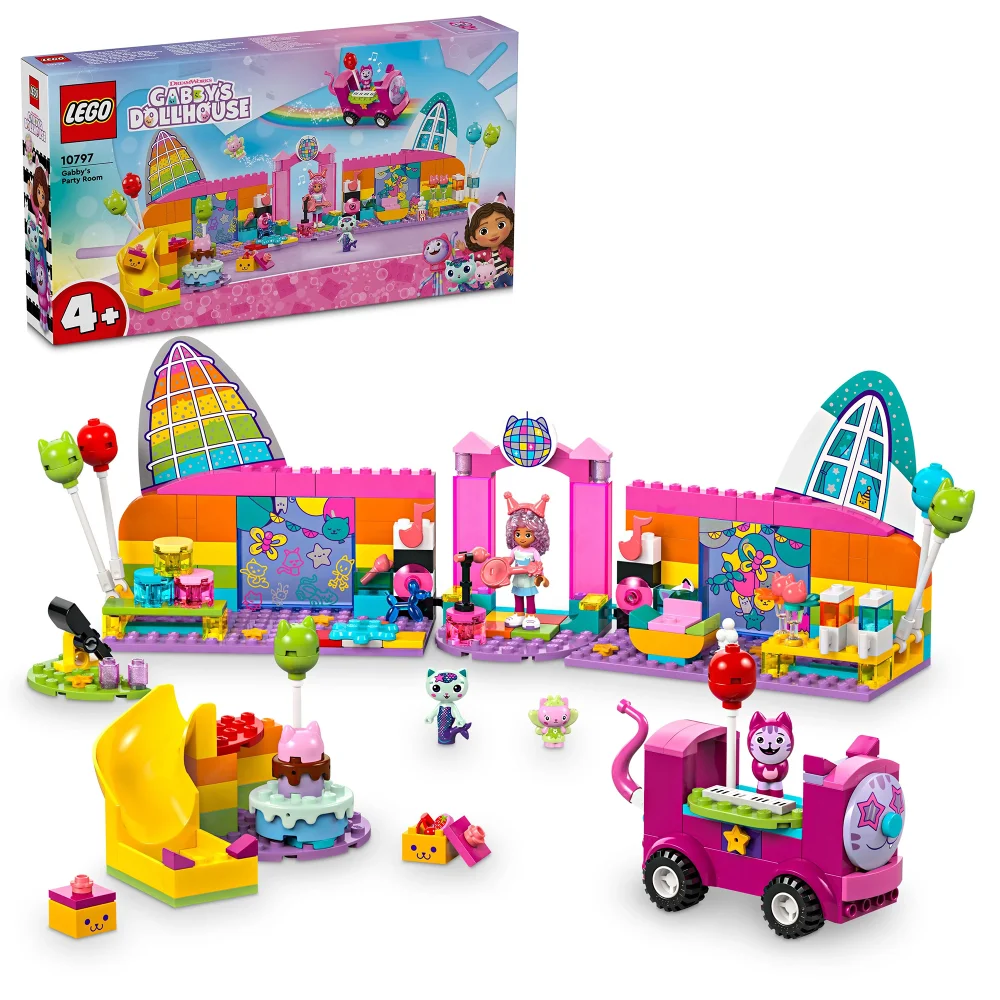 LEGO Gabby’s Dollhouse Gabby’s Party Room Toy Playset 10797 Image 1
