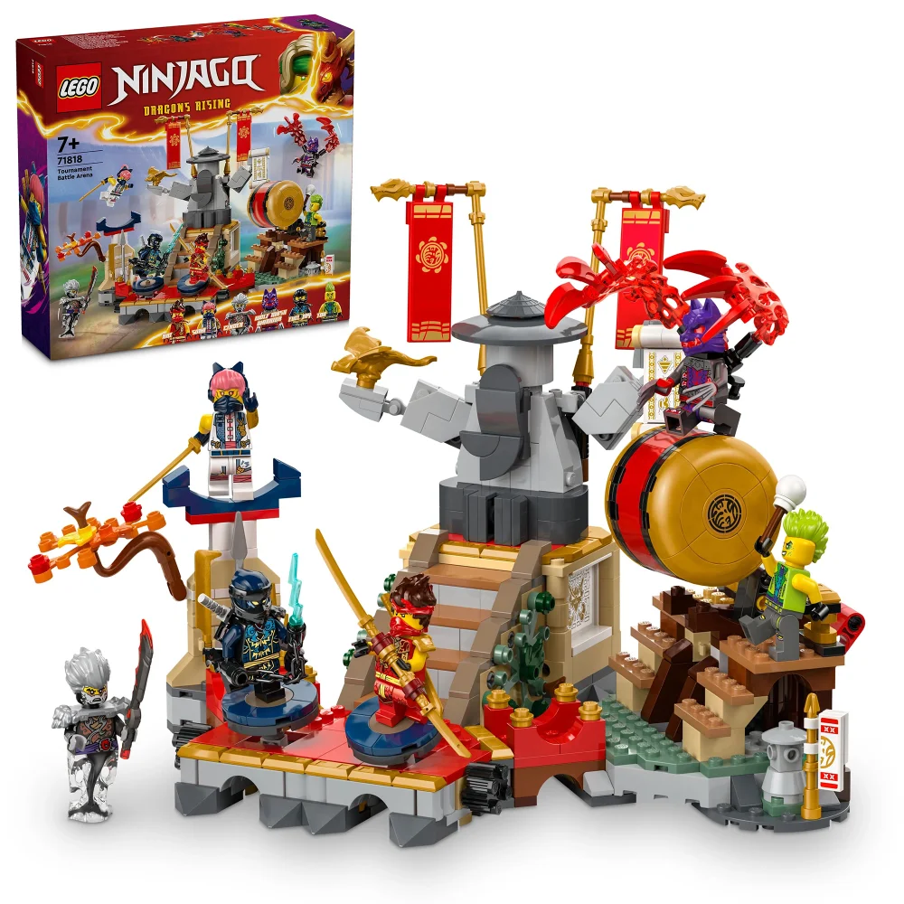 LEGO NINJAGO Tournament Battle Arena Ninja Toy Set 71818 Image 1