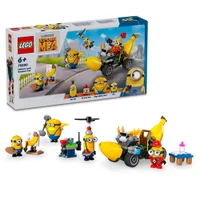 LEGO Despicable Me Minions and Banana Car Toy for Kids 75580 - undefined undefined