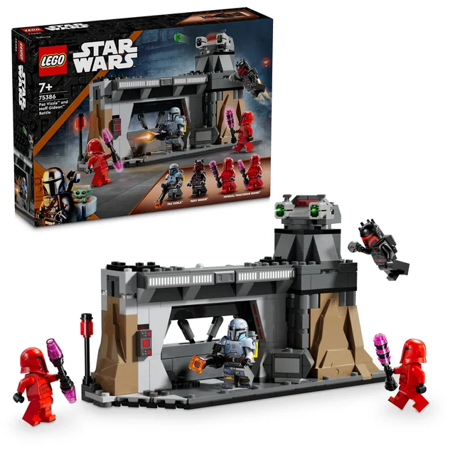 LEGO Star Wars Paz Vizsla and Moff Gideon Battle Set 75386
