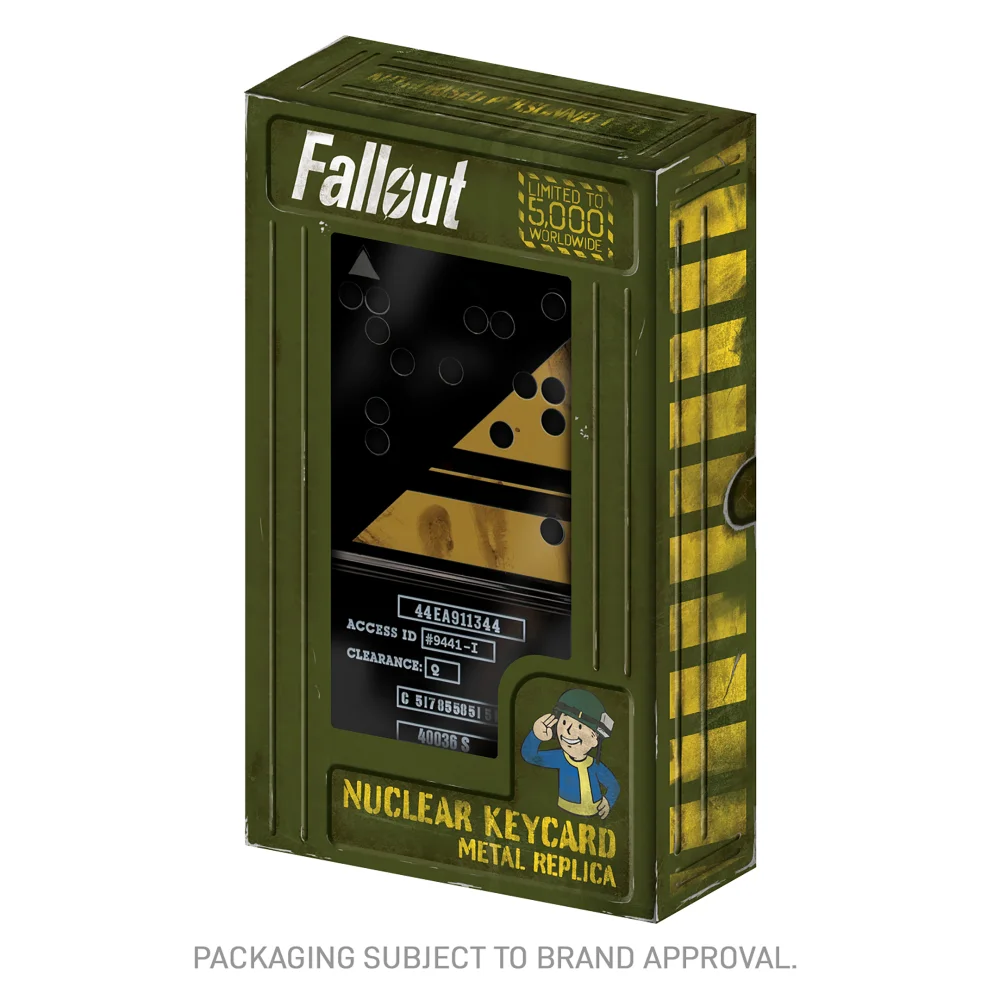 Fallout Limited Edition Nuclear Keycard Replica by Fanattik Image 1