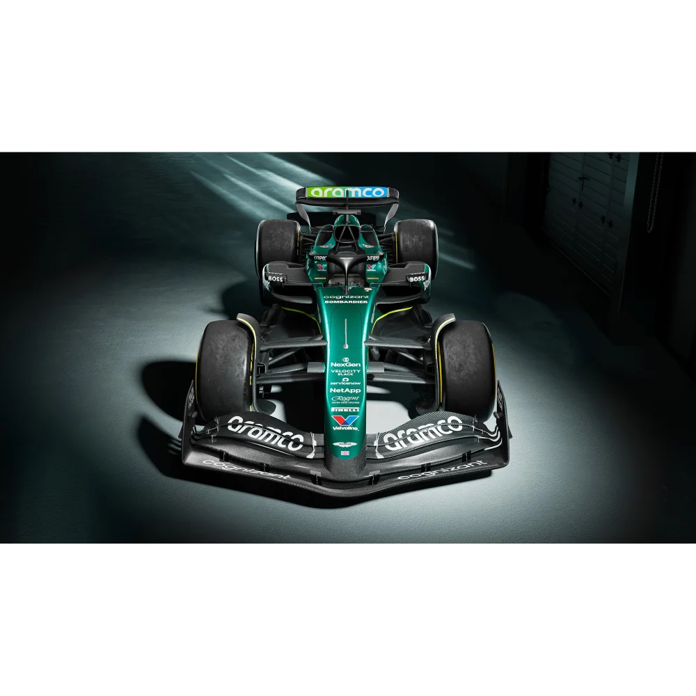 Minichamps 1:18 Aston Martin Aramco Formula One Team AMR24 Fernando Alonso 2024 Image 1