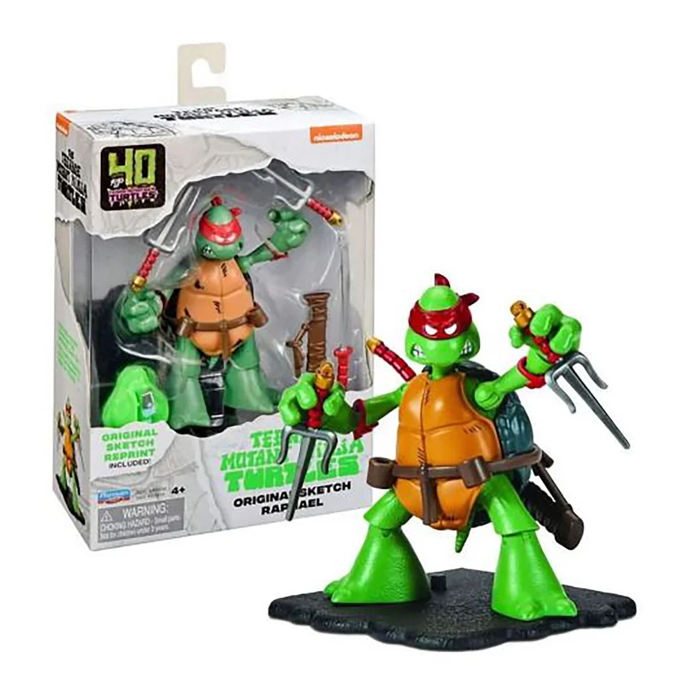 Teenage Mutant Ninja Turtles TMNT: Original Sketch Action Figure: Raphael Image 1