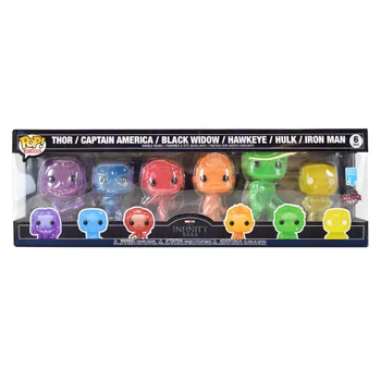 Funko POP Artist Series Infinity Saga 6PK Avengers w/B - SP Edition