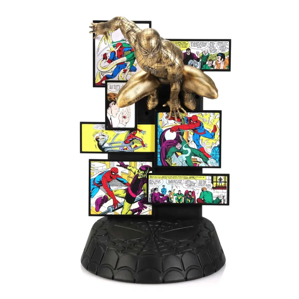 Royal Selangor Marvel Limited Edition Gilt Spider-Man Origins Figurine Image 1