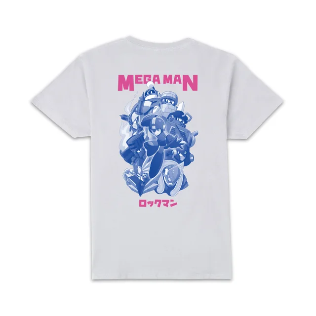 Mega Man Montage Unisex T-Shirt - White