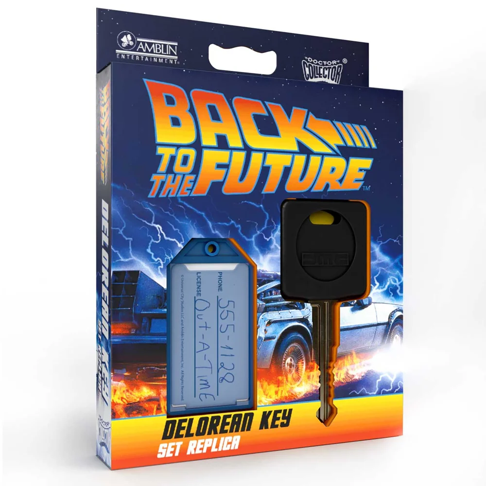 Doctor Collector Back To The Future Delorean Key Replica Image 1