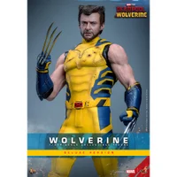 Hot Toys Marvel Deadpool & Wolverine - Deluxe Wolverine 1:6 Scale Action Figure - undefined undefined