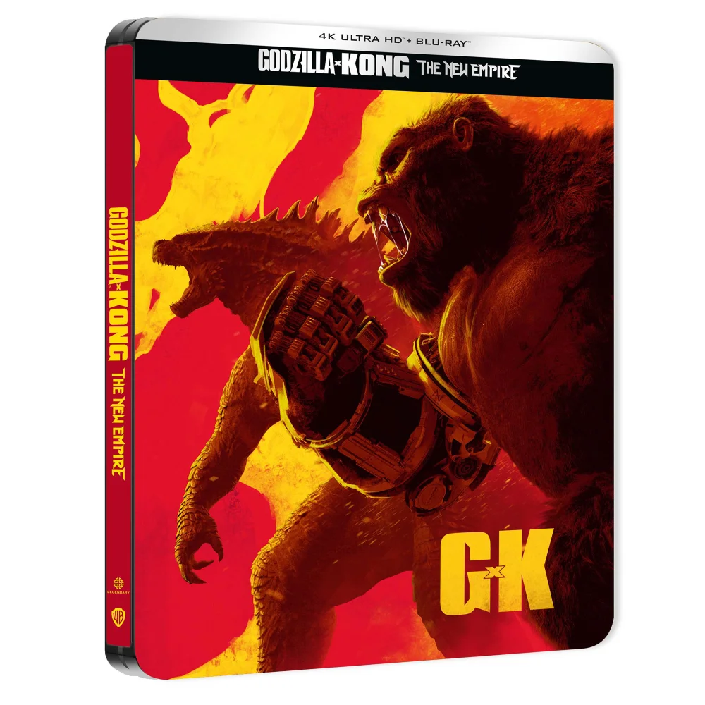 Godzilla x Kong: The New Empire Zavvi Exclusive Steelbook (Fight Verison ) 4K Ultra HD Image 1