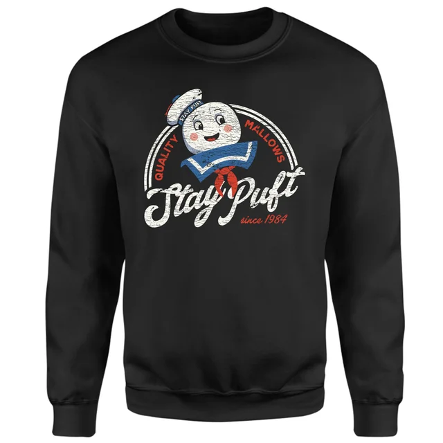 Ghostbusters Stay Puft Sweatshirt - Black