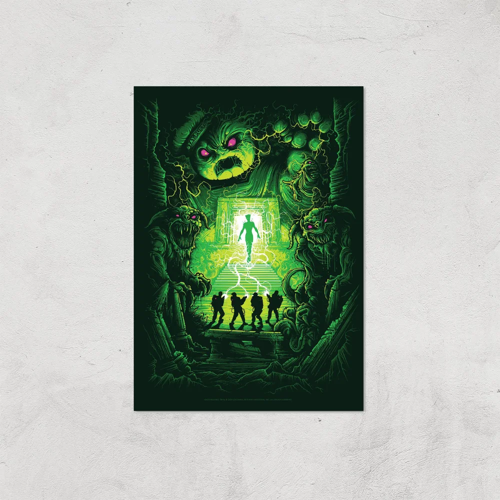 Ghostbusters Dan Mumford Giclee Art Print - A3 - Print Only Image 1