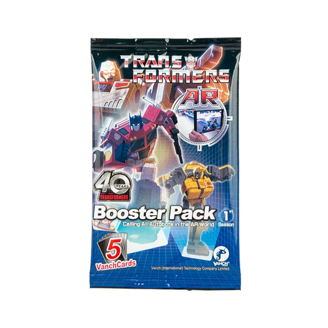 VanchCard Transformers Season 1 AR Trading Cards Booster Pack CDU (24 packs)