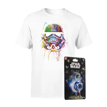 Star Wars R2-D2 Tamagotchi & T-Shirt Bundle