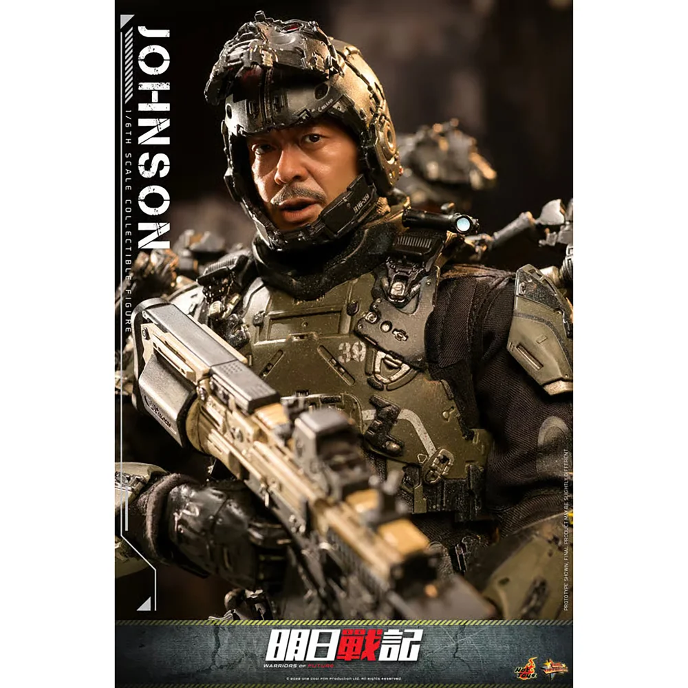 Hot Toys 1:6 Scale Warriors of Future Johnson Statue Image 1