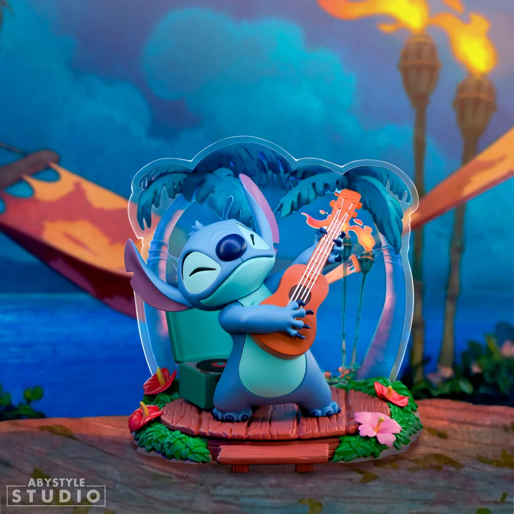 Disney Lilo & Stitch Guitar AbyStyle Studio Figure Image 1
