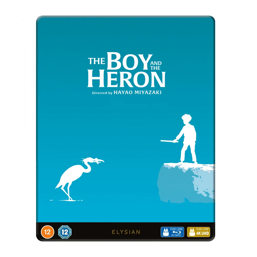 The Boy and The Heron 4K Ultra HD (Includes Blu-ray) Steelbook Image 1