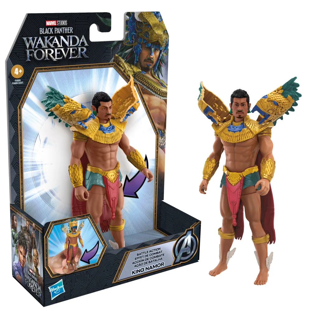 Marvel Studios' Black Panther Wakanda Forever Battle Action King Namor Image 1