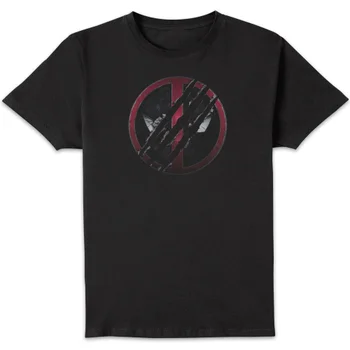 Deadpool & Wolverine Logo Unisex T-Shirt - Black