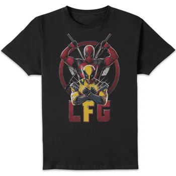 Deadpool & Wolverine LFG Unisex T-Shirt - Black