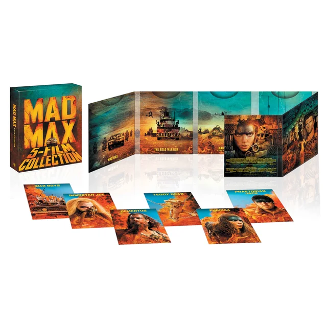 Mad Max 5 Film Collection 4K Ultra HD (Includes Blu-ray)