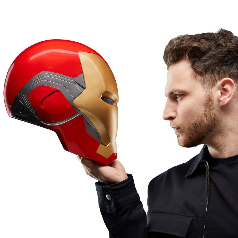 iron man deluxe helmet series Iron-Man MK50 Electronic Cosplay Helmet, VoiceTouch Control with LED Eyes dimensional 3 LAST ONE! Marvel Legends Iron
