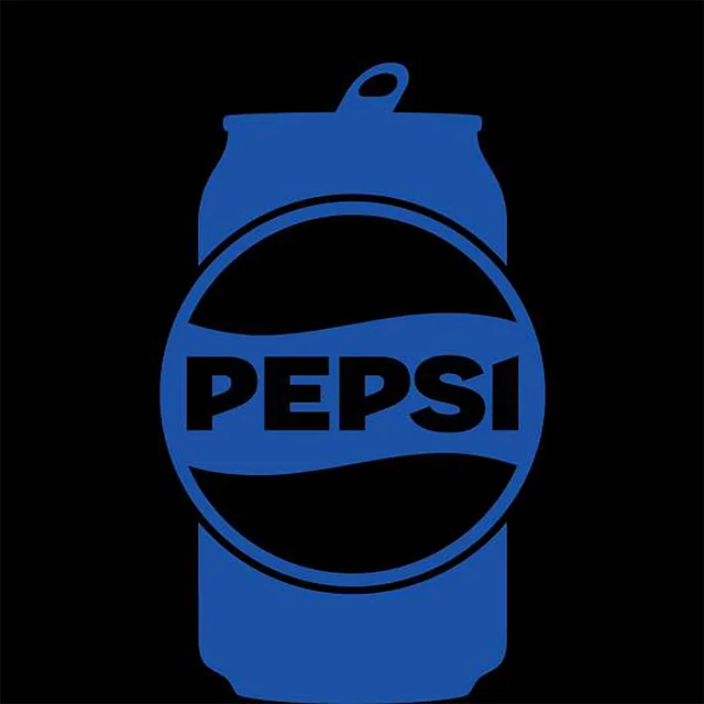 Pepsi Co. Can Men's T-Shirt - Black