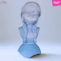 Soap Studio Disney Princess Love at First Sight Anna Vinyl Bust (28cm) - undefined undefined