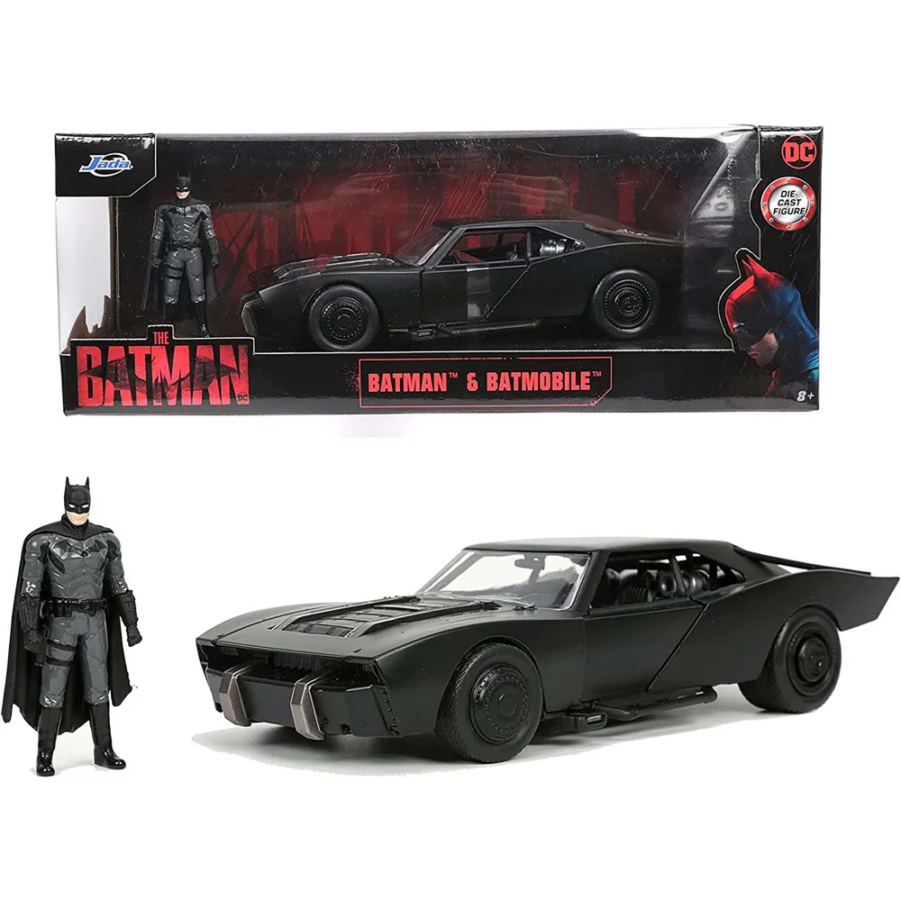 Jada DC Comics The Batman & Batmobile 1:24 Image 1