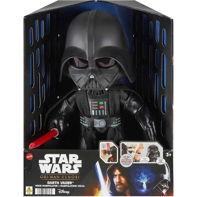 Star Wars Obi-Wan Kenobi Darth Vader Voice Manipulator Plush