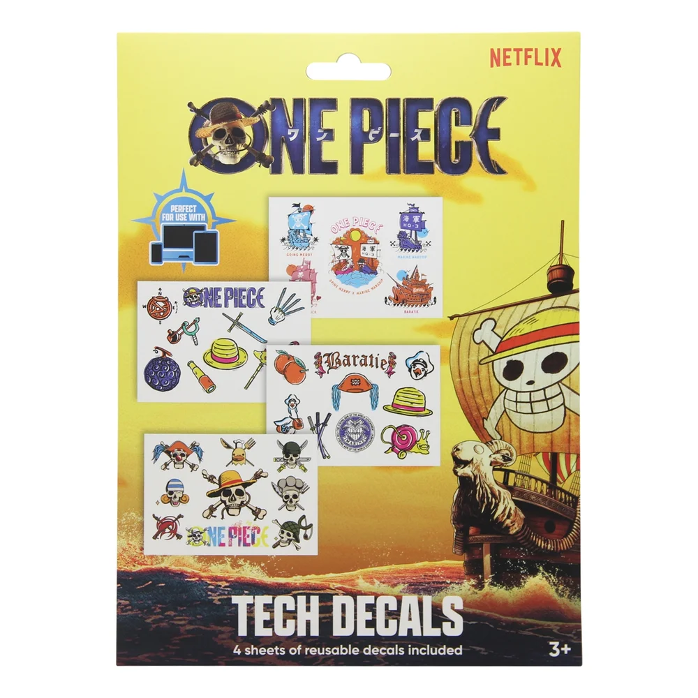 One Piece Tech Decal Stickers Image 1