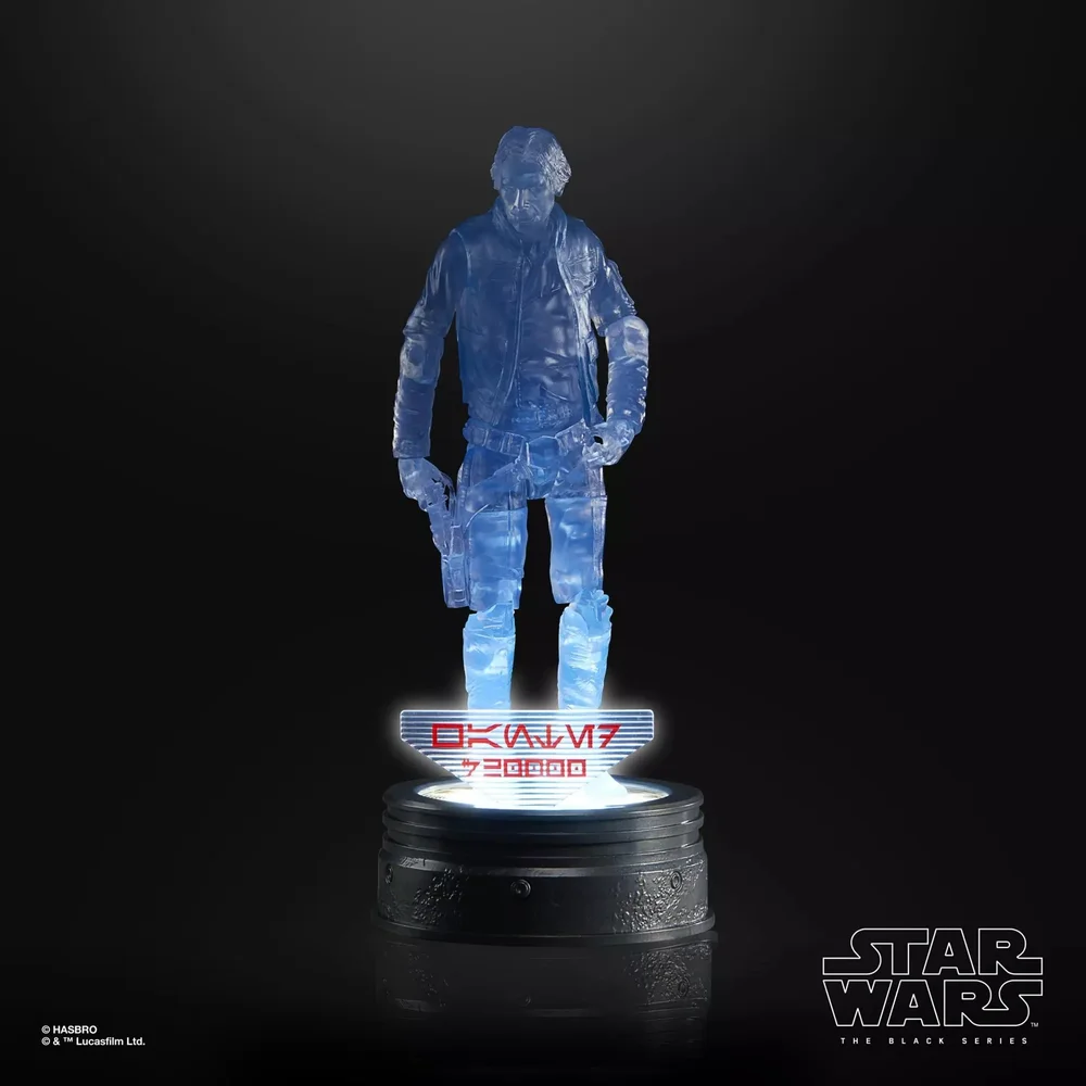 Hasbro Star Wars The Black Series Han Solo Holocomm Collection Action Figure Image 1