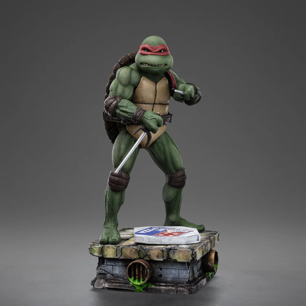 Iron Studios Teenage Mutant Ninja Turtles Raphael 1/10 Art Scale Statue Image 1