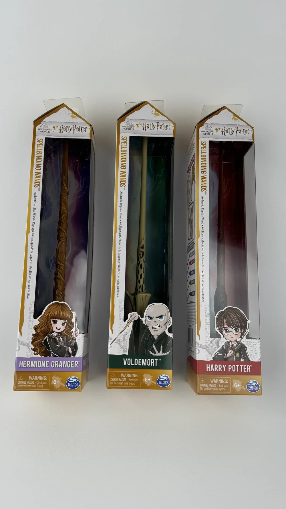 Harry Potter Wizarding World Spellbinding Wands - 3-Pack Image 1