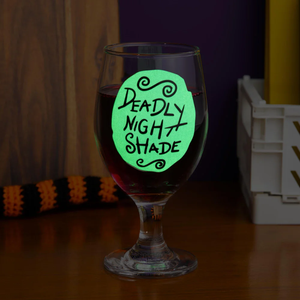 The Nightmare Before Christmas Glow in the Dark Glass Image 1