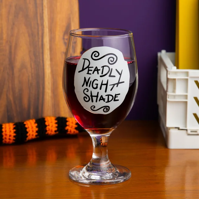 The Nightmare Before Christmas Glow in the Dark Glass